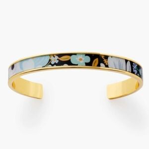 💥BUY 5 GET 3 FREE  RIFLE PAPER CO SKINNY CUFF, GARDEN PARTY BLUE